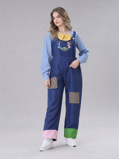 Easter Bunny Costume: Jumpsuit and Mask Costume Masks detail