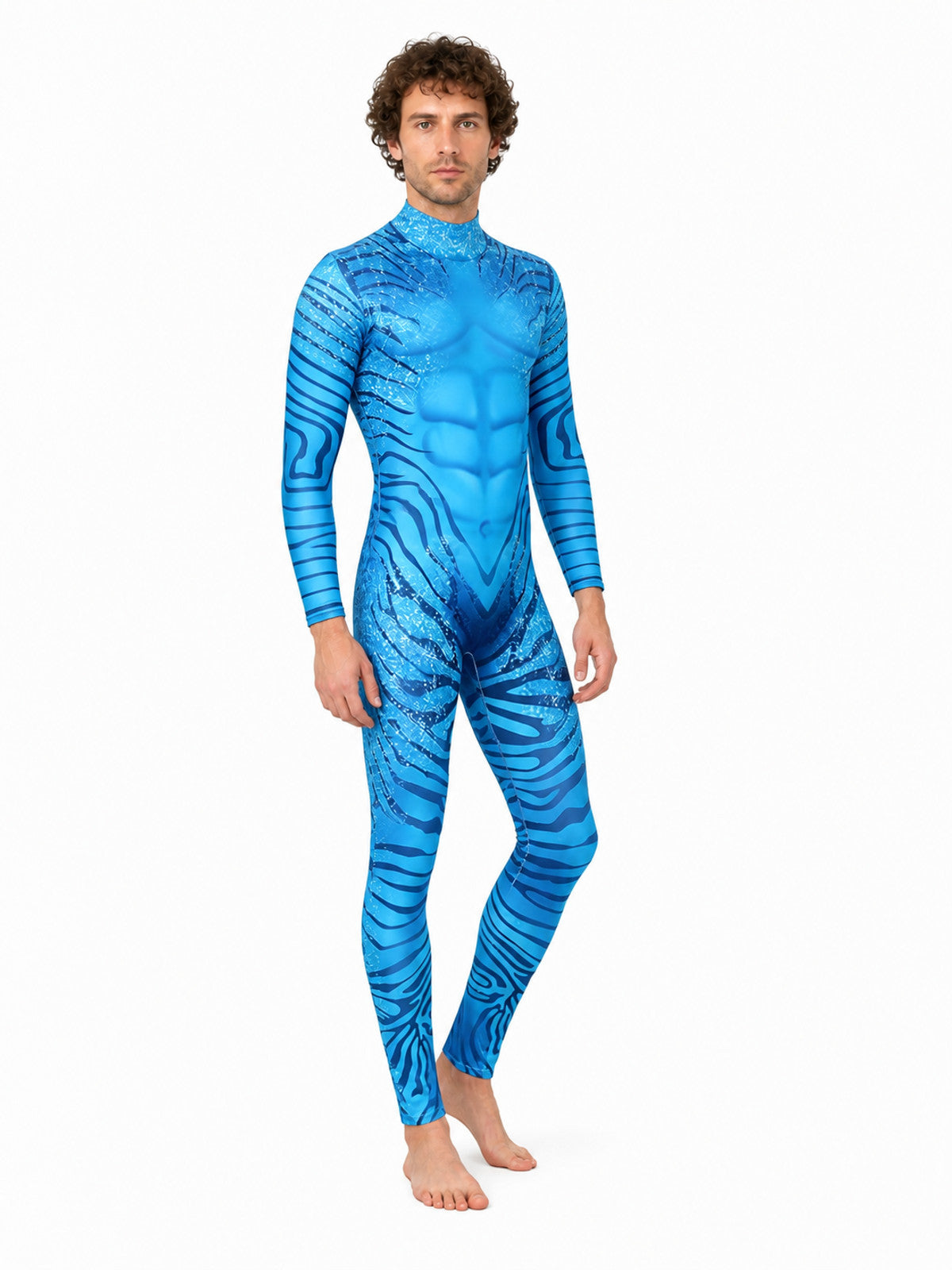 Blue Avatar Cosplay Jumpsuit