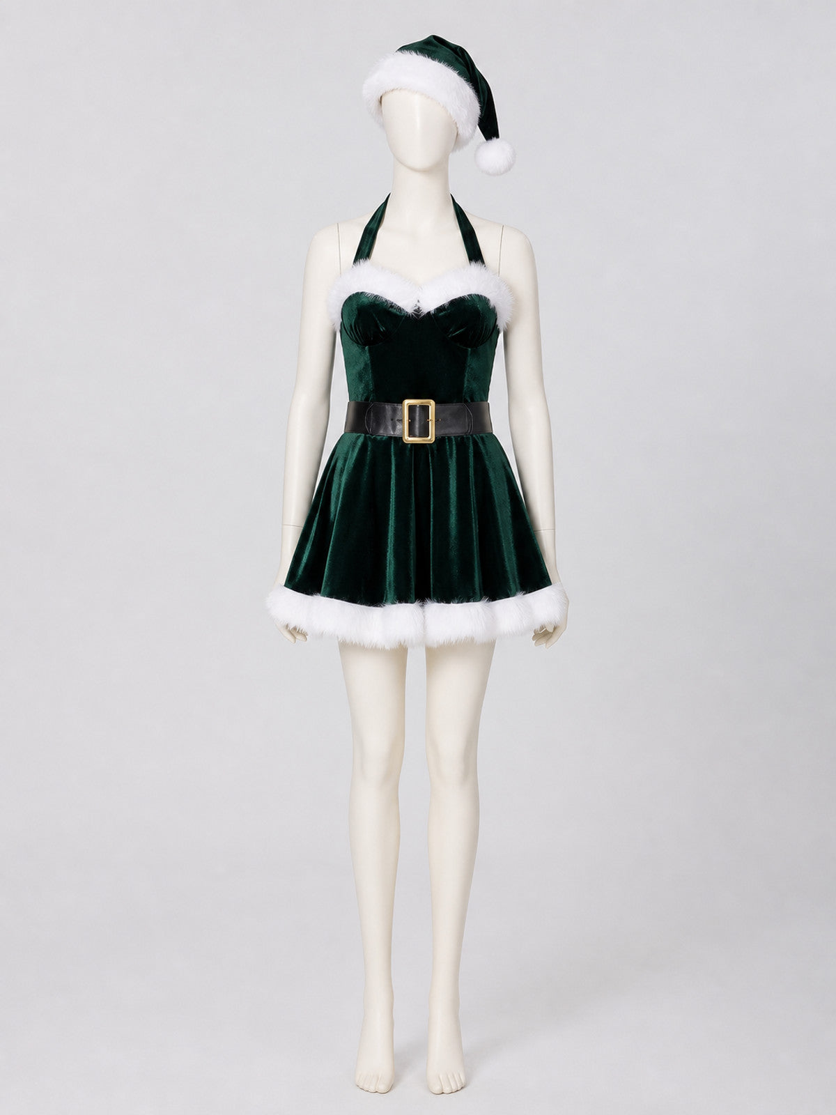 New Year's role-play costume with a full skirt and belt Costumes detail