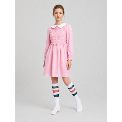 Eleven Costume for Kids: Pink Dress and Leg Warmers Costume Dresses detail