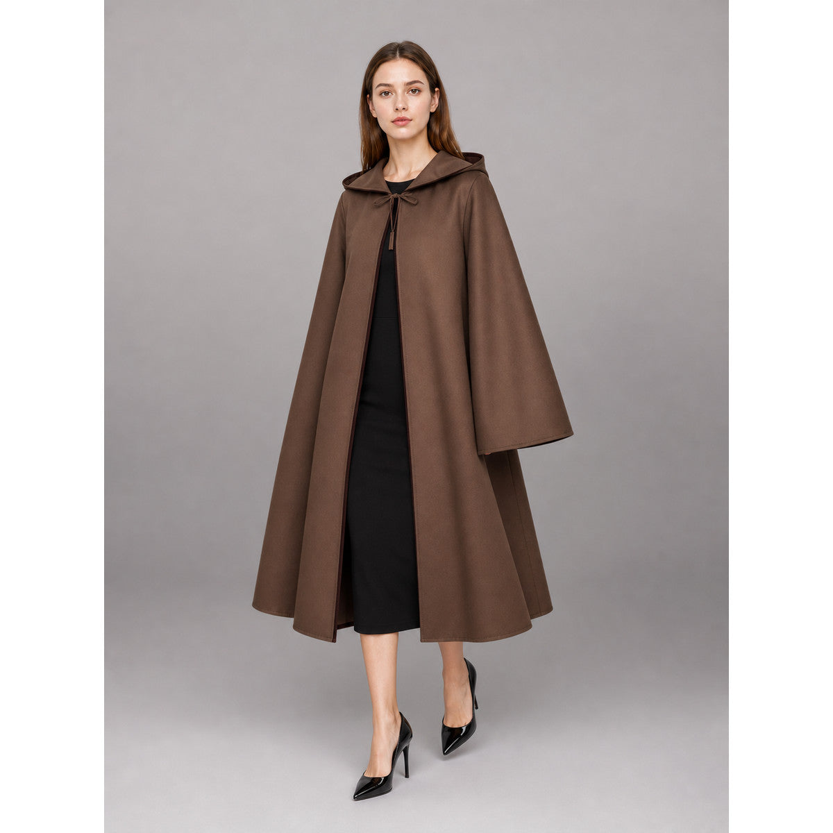 Brown Hooded Medieval Carnival Cloak occasion guide