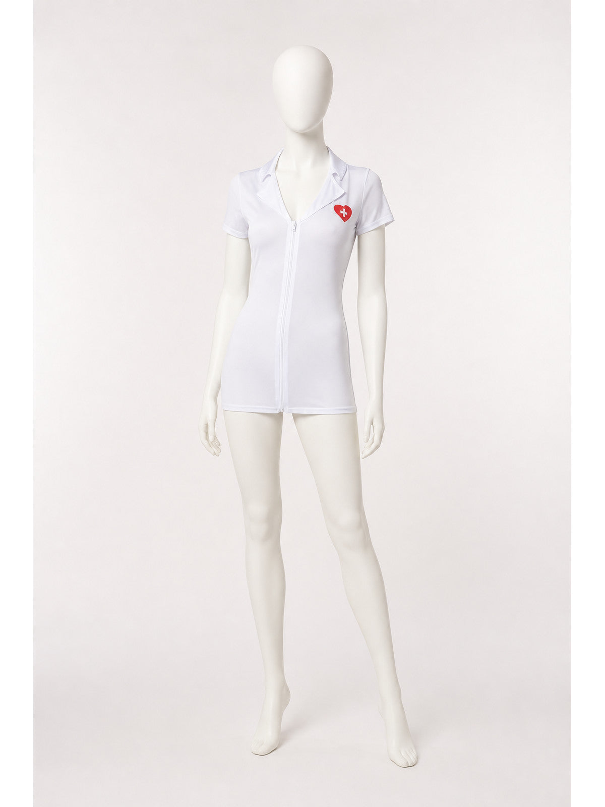 Medical Cosplay Costume, Zip-Up Dress