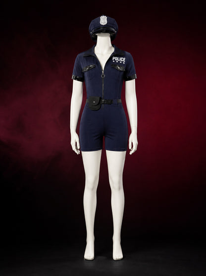 Women's Police Officer Costume for Carnival Cosplay main product view