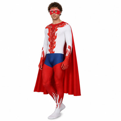 Megamind Carnival Costume with Cape and Mask lifestyle