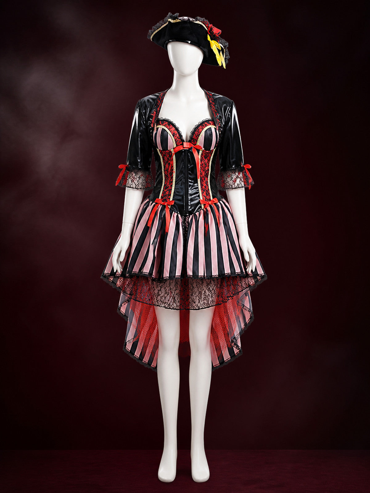 Pirate Costume with Corset for Halloween