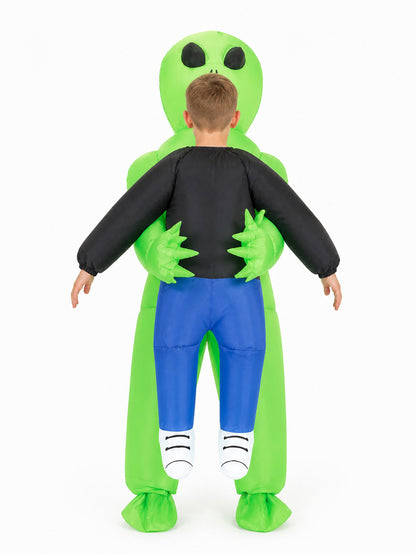 Inflatable Jumpsuit Costume “Three-Eyed Alien” back view