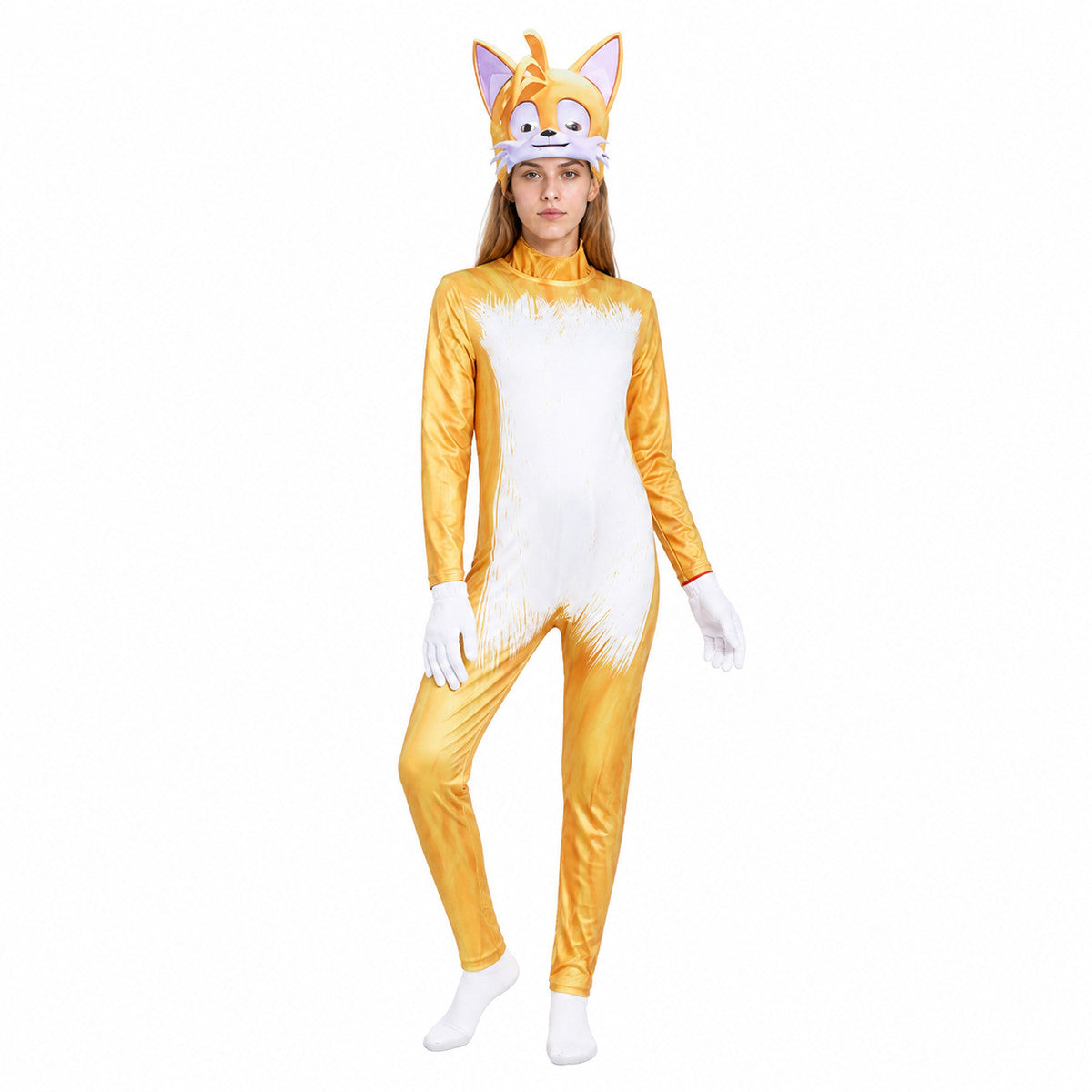 Tails Jumpsuit with Cosplay Accessories Costume Accessories detail