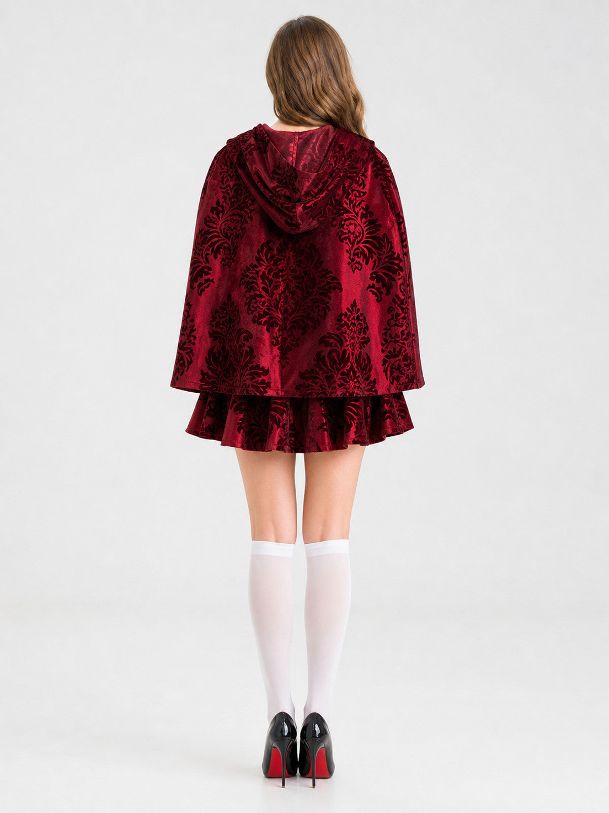 Little Red Riding Hood Costume with Cape and Corset