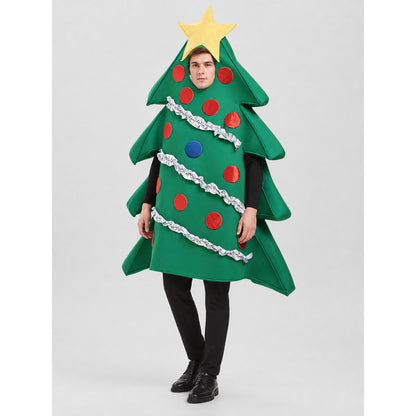 Inflatable Christmas Tree Costume with Shoe Covers