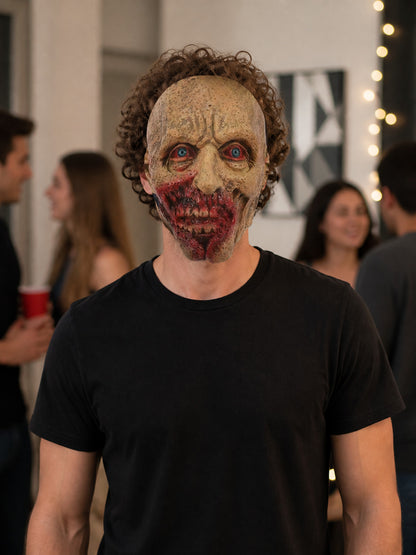 Halloween Scary Rotten Face Mask for Cosplay