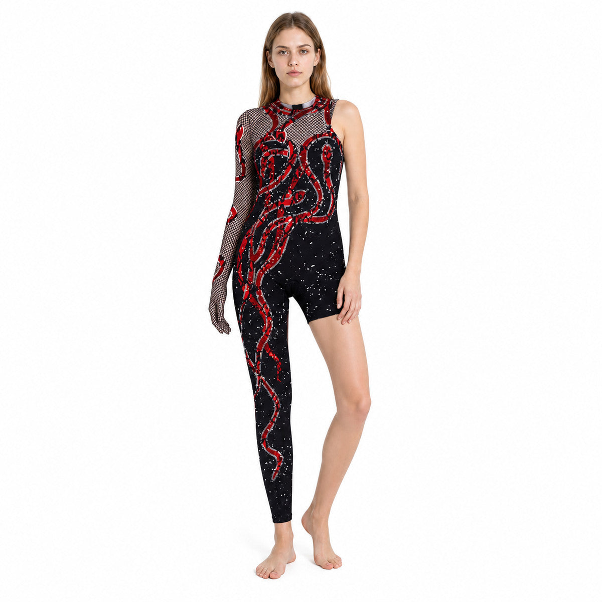 Stage Jumpsuit with Glove Sleeve product detail