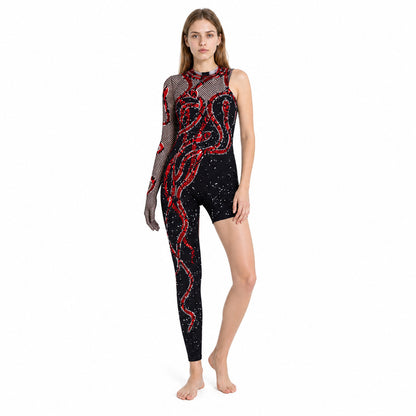 Stage Jumpsuit with Glove Sleeve product detail