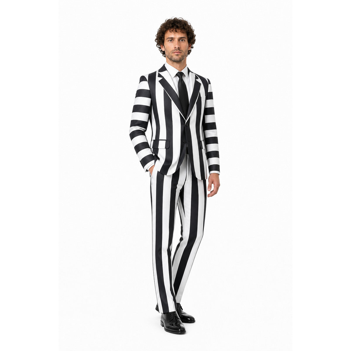 Beetlejuice Striped Suit Jacket and Trousers product detail