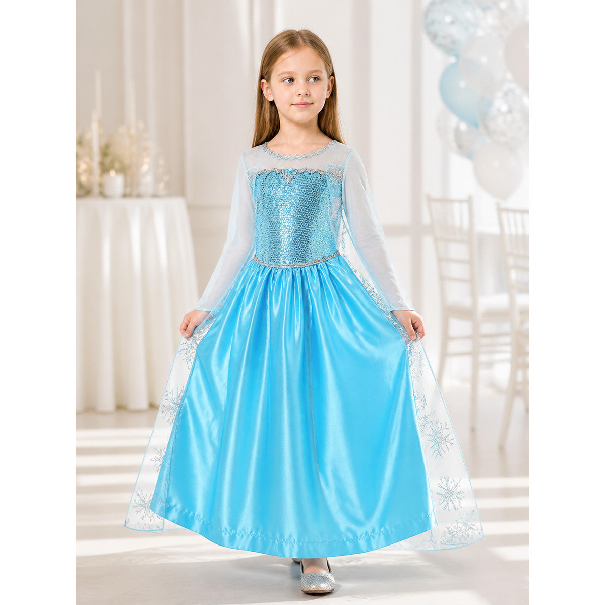 Snowflake Princess Costume for Halloween lifestyle view