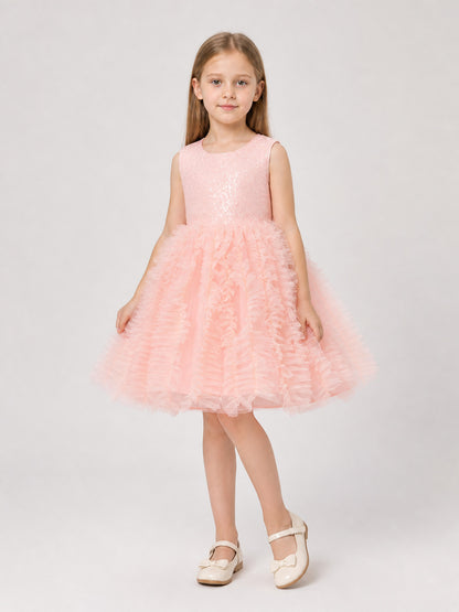 Sequin Princess Party Dress Costume Dresses detail