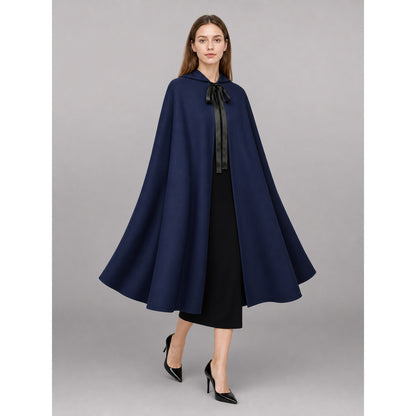 Blue Hooded Medieval Carnival Cloak