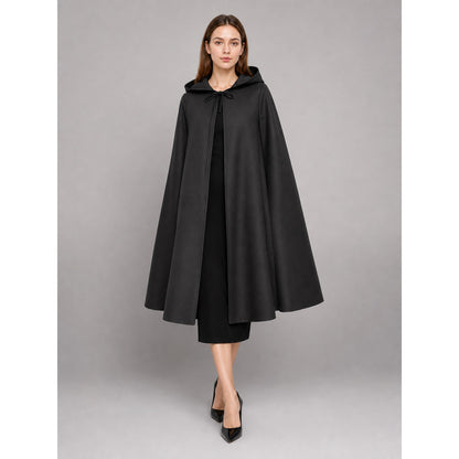Black hooded carnival cloak for costumes occasion guide