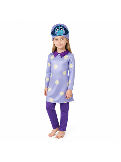 Inside Out 2 Carnival Costume with Dress and Mask Costume Dresses detail