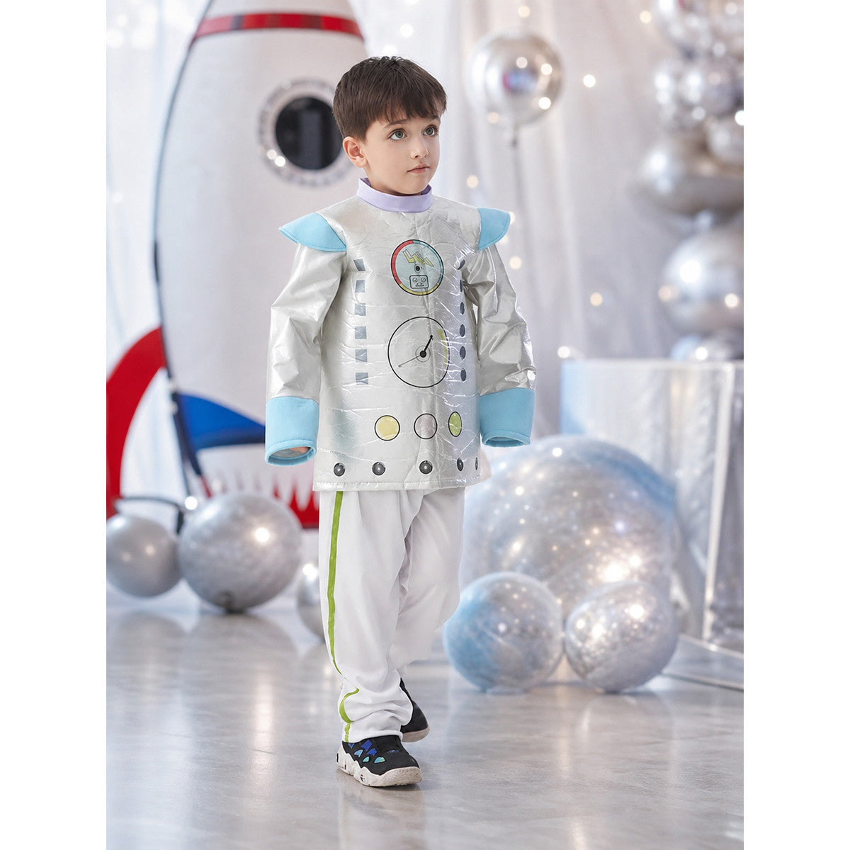 Kids' Robot Costume for Halloween and Parties lifestyle view