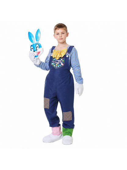 Clown Costume with Rabbit and Butterfly for Easter