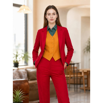 Clown Cosplay Costume: Red Set lifestyle view