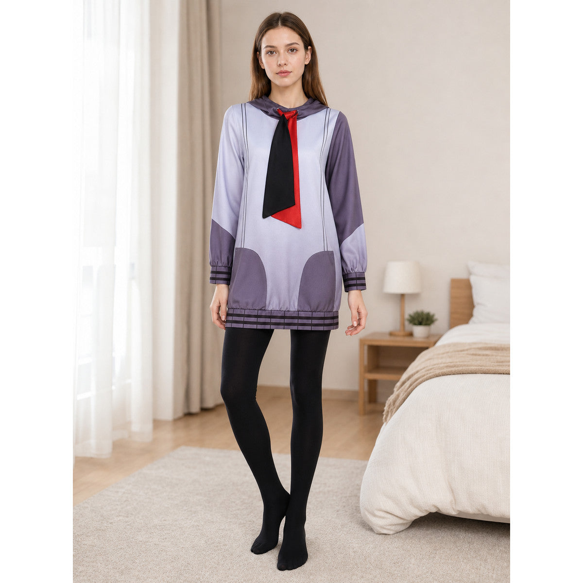 Yoisaki Kanade Cosplay Jumpsuit with Long Sleeves