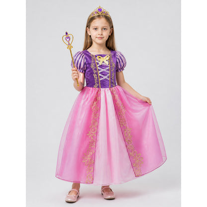 Carnival Dress with Crown and Magic Wand Costume Dresses detail