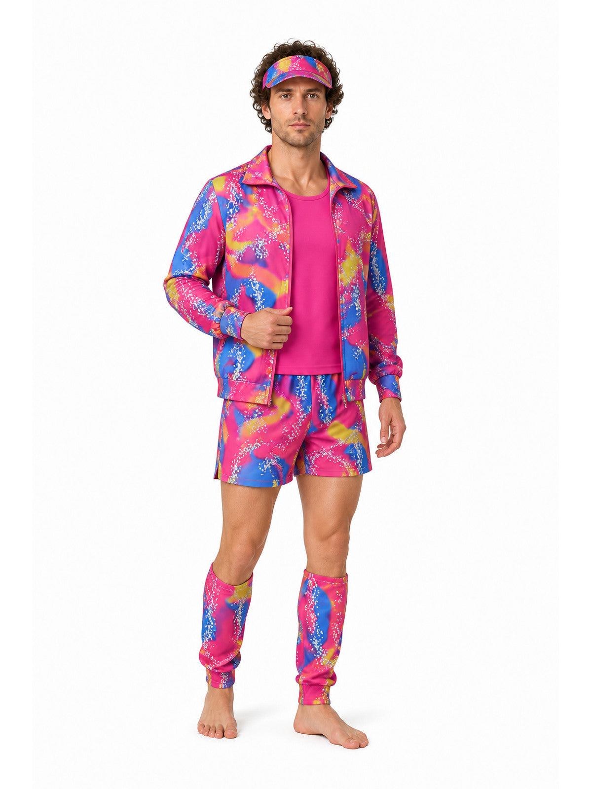 Cosplay Costume with Jacket, Shorts, and Hat Costume Headwear detail