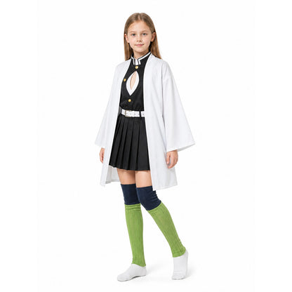 Mitsuri Kanjoji Cosplay Costume with Bow and Skirt Costume Accessories detail