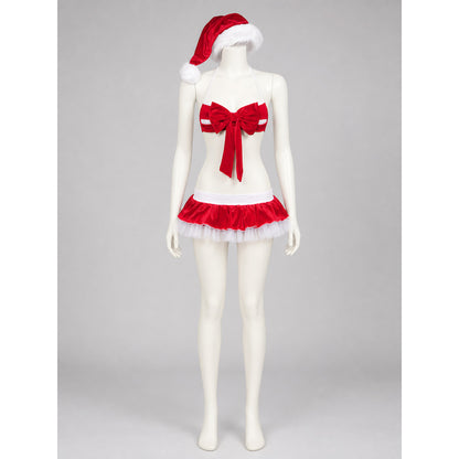 Christmas Costume: Cropped Top and Skirt lifestyle