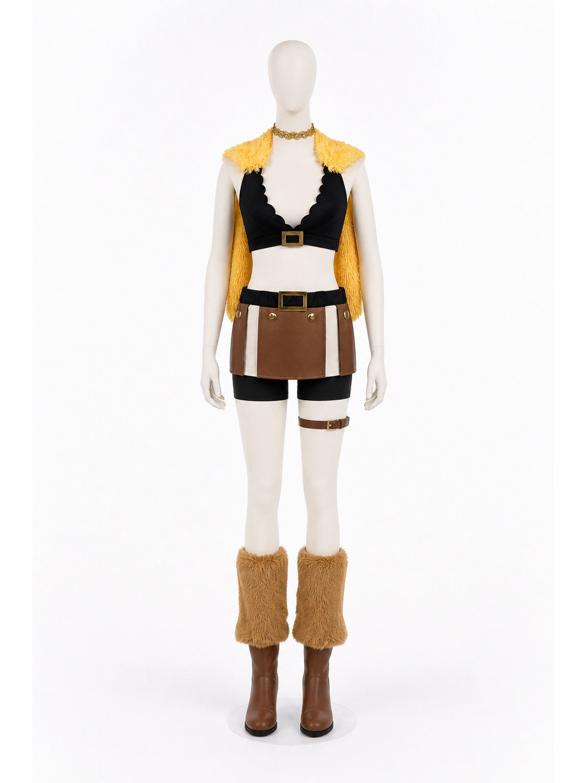 Nami Cosplay Costume with Cropped Top and Skirt