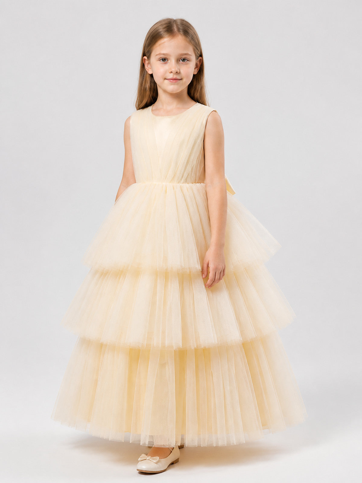 Full Tulle Princess Dress for Performances