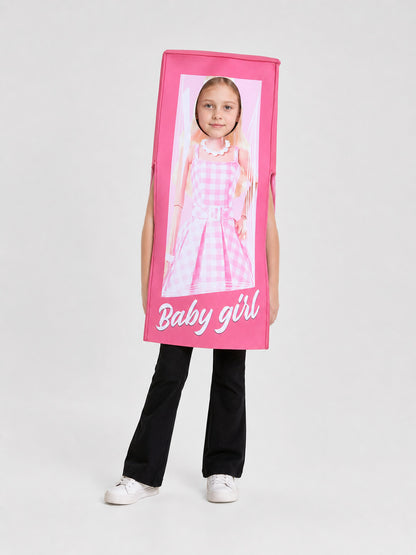 Barbie Carnival Costume in the Shape of a Gift Box Costumes detail