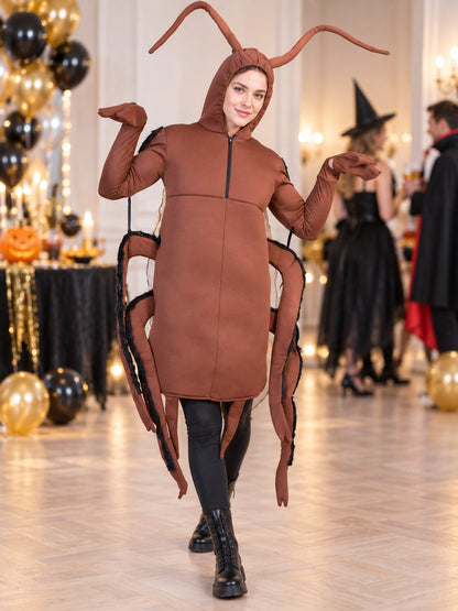 Insect Costume with Hood and Antennae