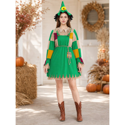 Halloween Costume: Dress with Apron and Hat lifestyle view