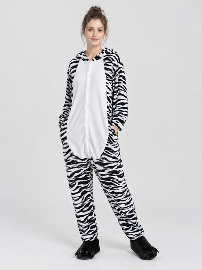 Insulated Hooded Kigurumi Loungewear Jumpsuit