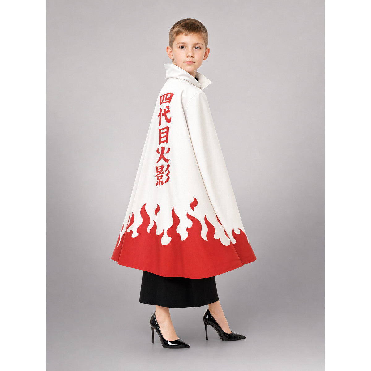White Carnival Cloak for Ninja Cosplay lifestyle