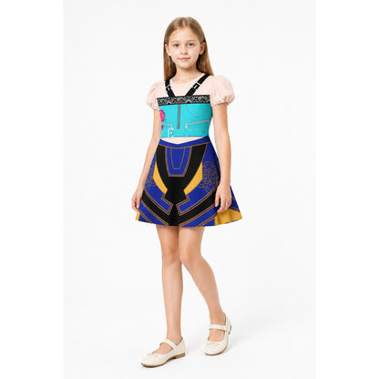 Halloween Printed Costume Dress