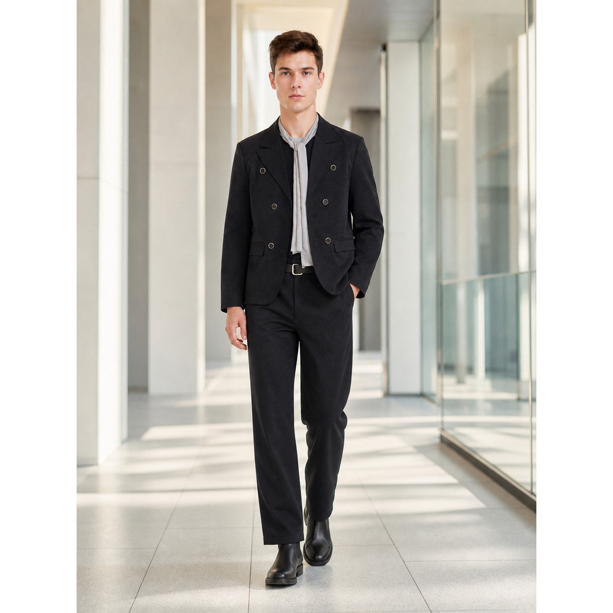 Good Omens Cosplay Costume, Double-Breasted
