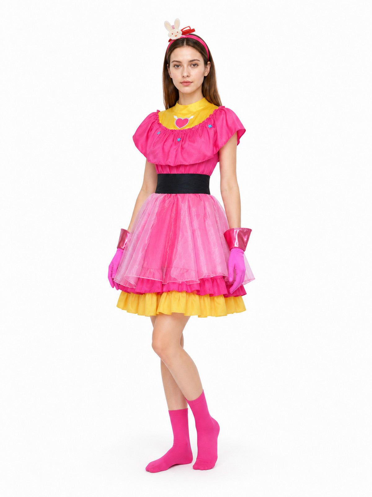 Ai Hoshino Cosplay Costume, 5-Piece Dress Set
