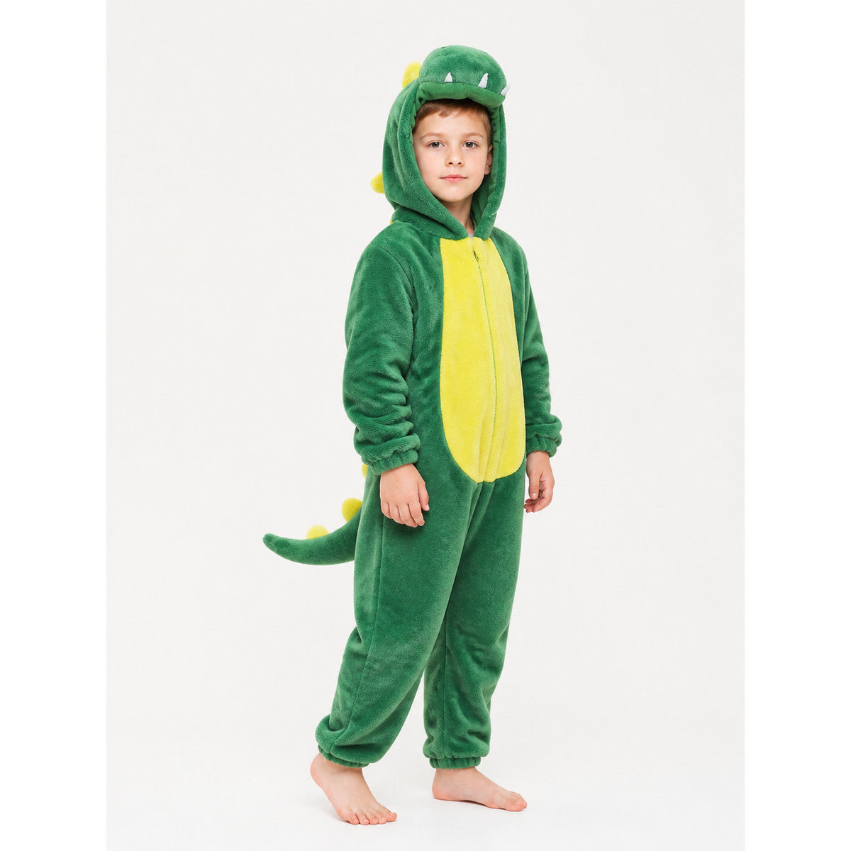 Dinosaur Jumpsuit with Tail and Hood product detail