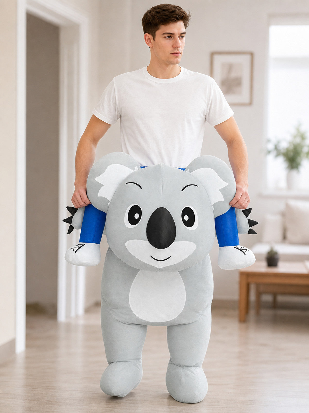 Inflatable Koala Costume, Carnival Look, One Size lifestyle view
