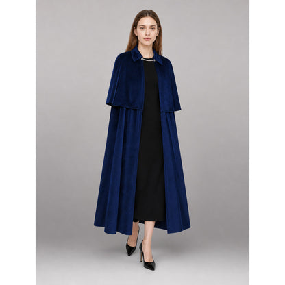 Long Dark Navy Carnival Cloak occasion guide
