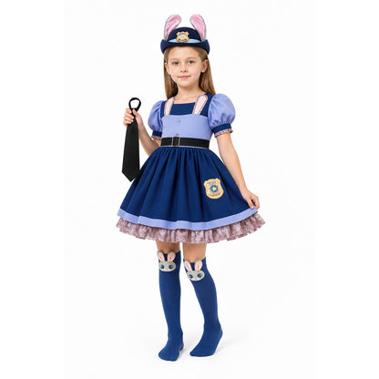 Judy Hopps Kids’ Police Officer Rabbit Costume product detail