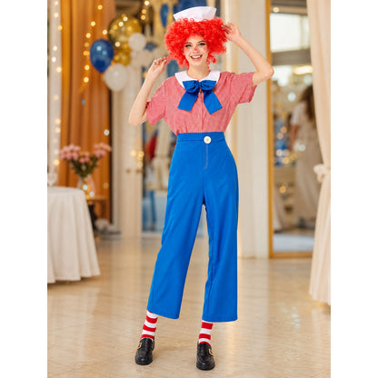 Circus Clown Costume for Halloween and Role-Play Looks