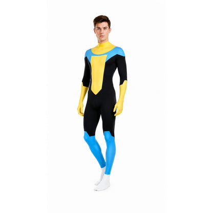 Omni-Man Cosplay Suit, Hooded Jumpsuit