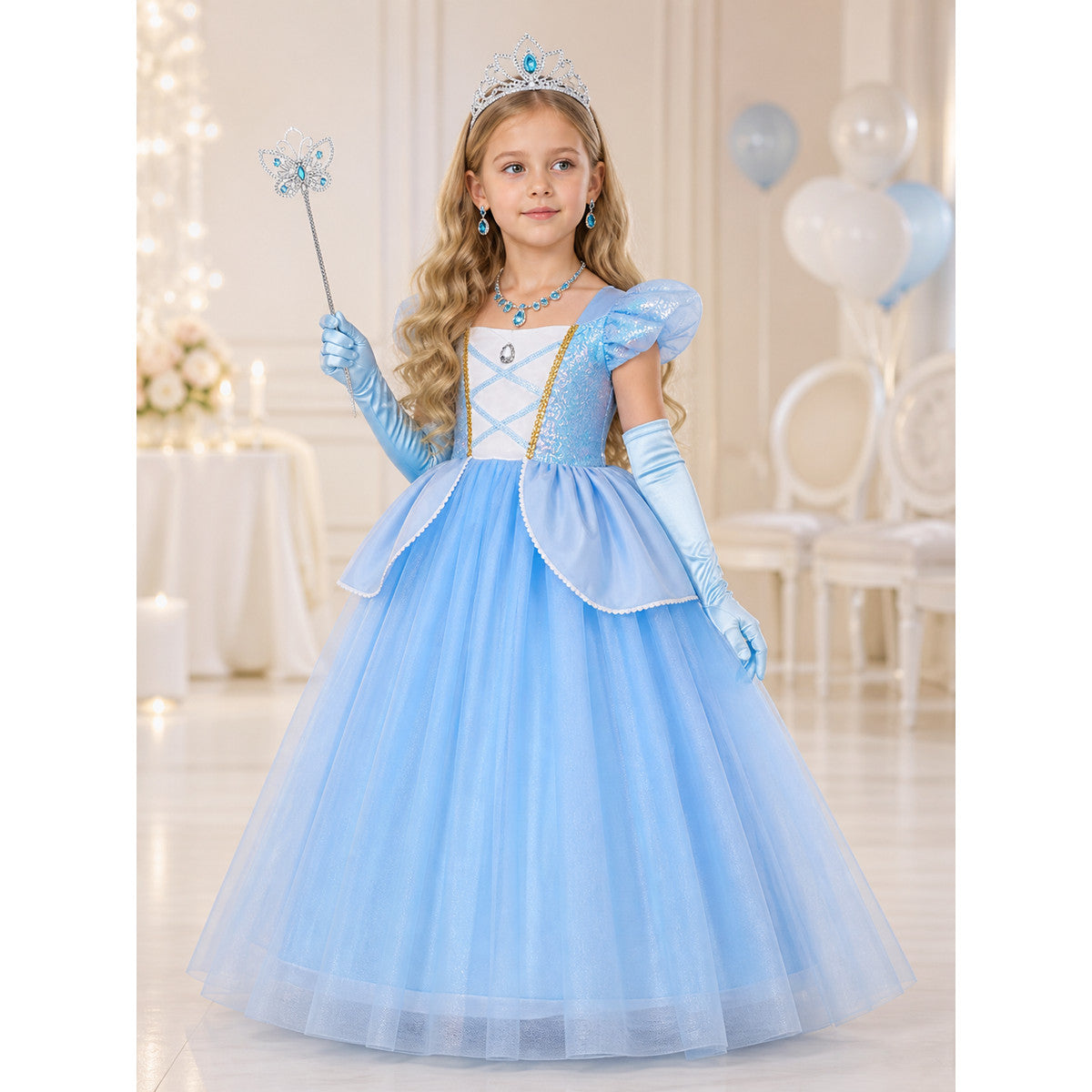 Cinderella Costume for Halloween and Cosplay