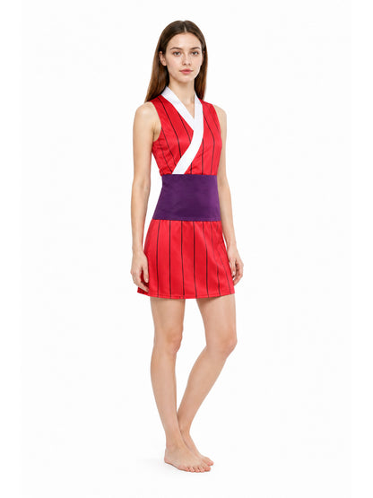 Short, Sleeveless Makio Cosplay Dress