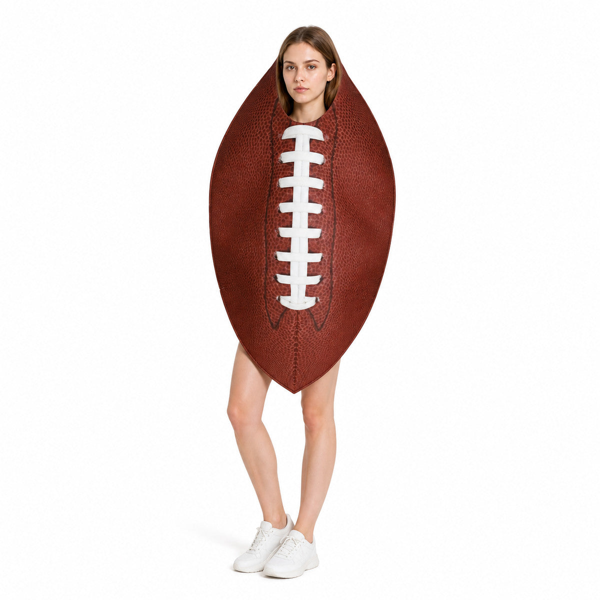 Carnival Soccer Ball Costume with Face Opening Costumes detail
