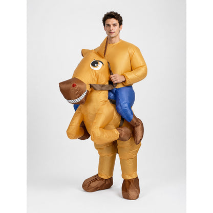 Inflatable Cartoon Horse Costume for Parties main product view